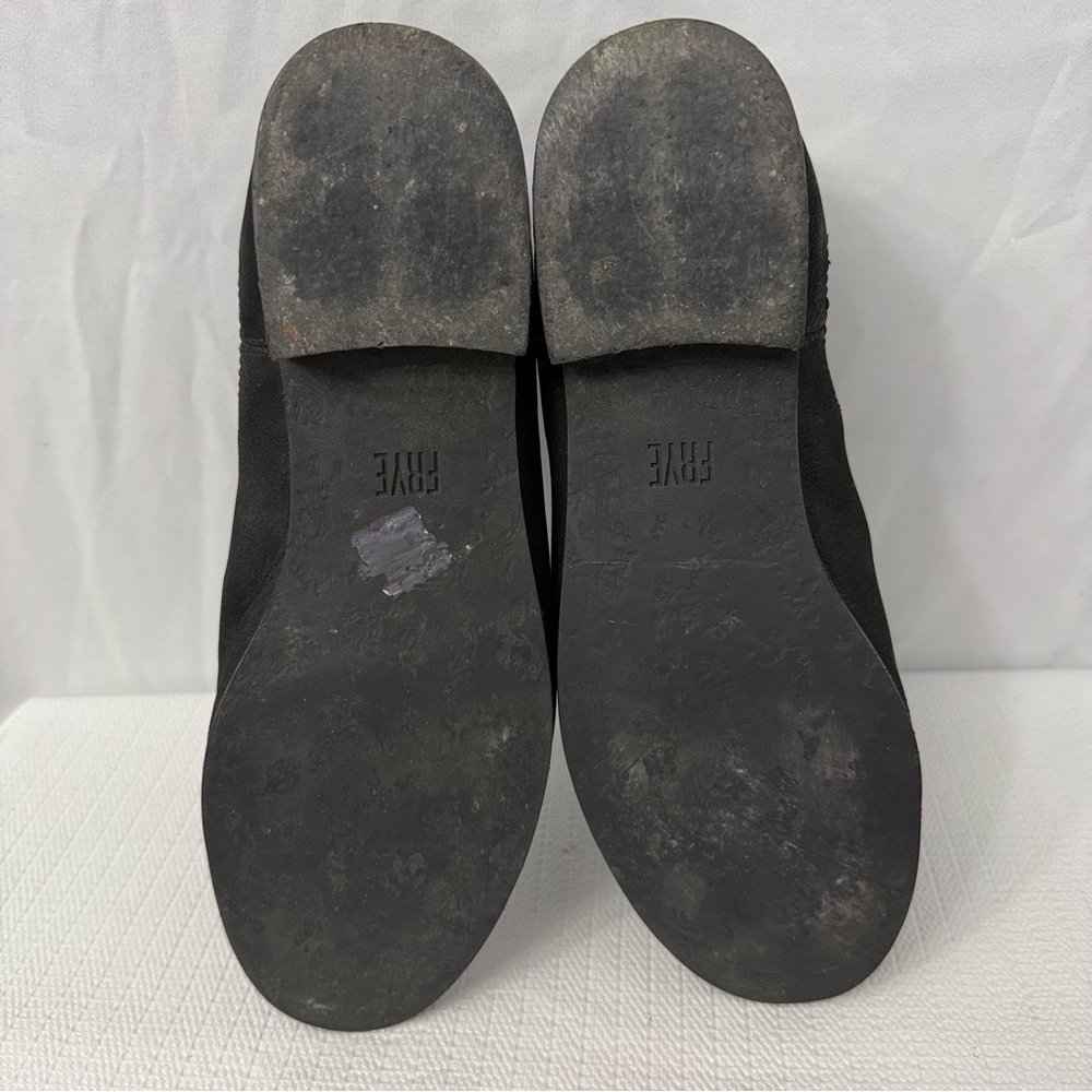 Frye Mallory Chelsea Black Leather Boots - Picture 9 of 9